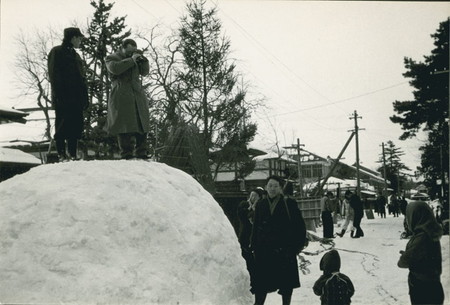 1957-46歳　芸術風土記の取材 秋田